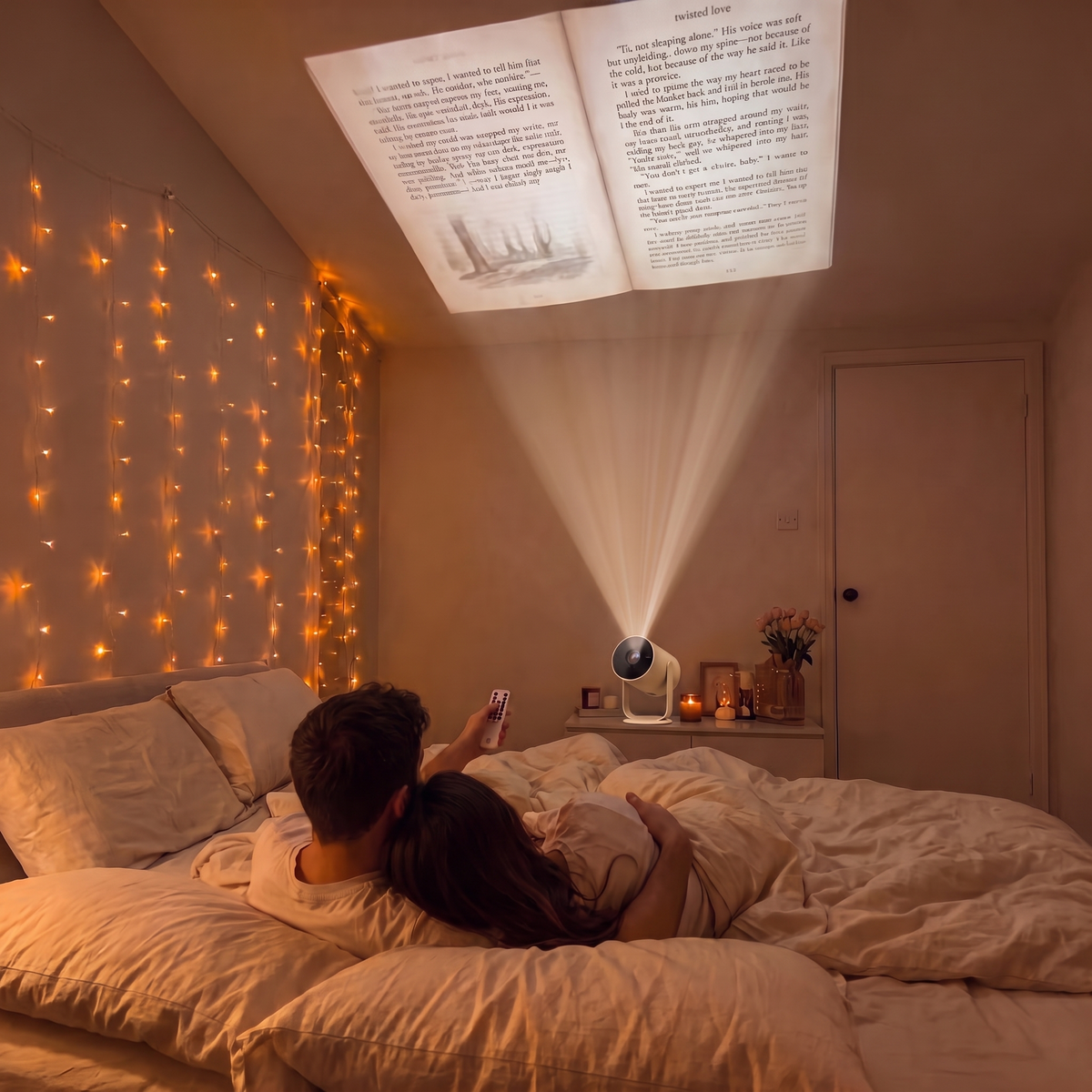 ChapterGlow™ Smart Reading Projector